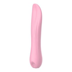WEJOY Anne - vibrator cu limba, cu baterie (roz pal)