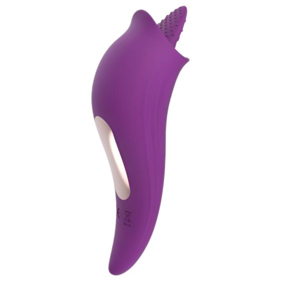 WEJOY Iris - vibrator cu limbă linsă, cu acumulator (violet)