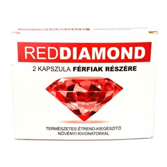 Red Diamond - supliment alimentar natural pentru bărbați (2 buc.)