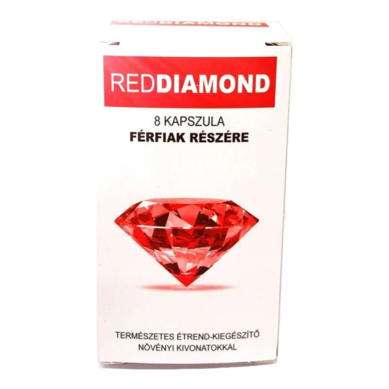 Red Diamond - supliment alimentar natural pentru bărbați (8 buc)