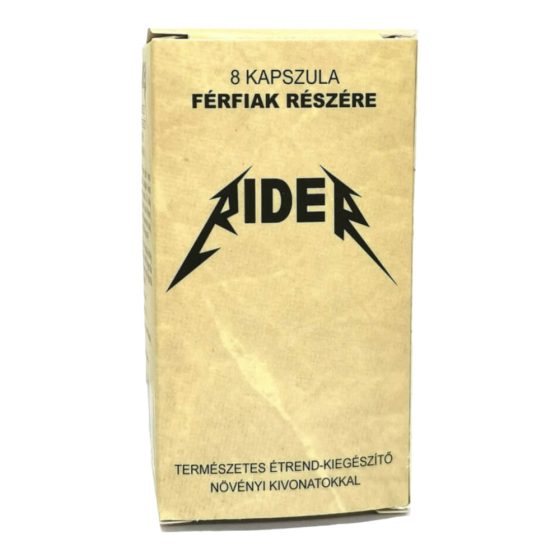 Rider - supliment alimentar natural pentru bărbați (8 buc)