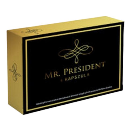 Mr. President - Supliment alimentar pentru bărbați (4 bucăți)