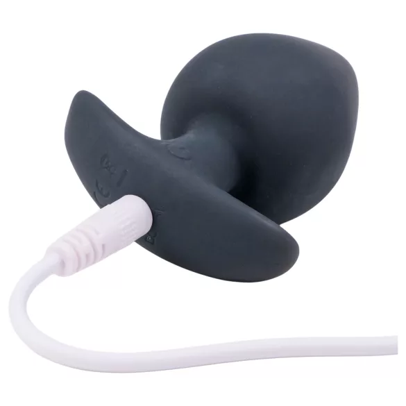 Desirel Obsidian - vibrator anal inteligent - silicon negru