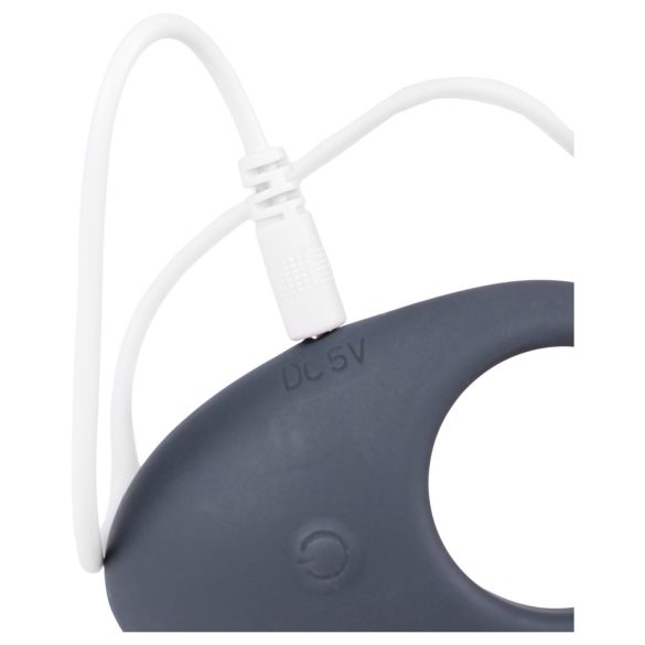 Desirel Halo - inel pentru penis cu vibrații inteligente - silicon negru