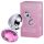 Desirel Pink Jewel S - dop anal (argintiu-roz)
