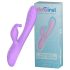 Desirel Hop & Buzz Bunny - vibrator iepuraș cu braț pentru clitoris (mov)