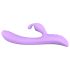 Desirel Hop & Buzz Bunny - vibrator iepuraș cu braț pentru clitoris (mov)