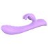 Desirel Hop & Buzz Bunny - vibrator iepuraș cu braț pentru clitoris (mov)