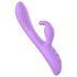Desirel Hop & Buzz Bunny - vibrator iepuraș cu braț pentru clitoris (mov)