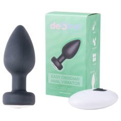   Desirel Easy Obsidian - vibrator anal wireless reîncărcabil - negru