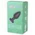 Desirel Easy Obsidian - vibrator anal wireless reîncărcabil - negru