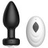 Desirel Easy Obsidian - vibrator anal cu acumulator și radio (negru)