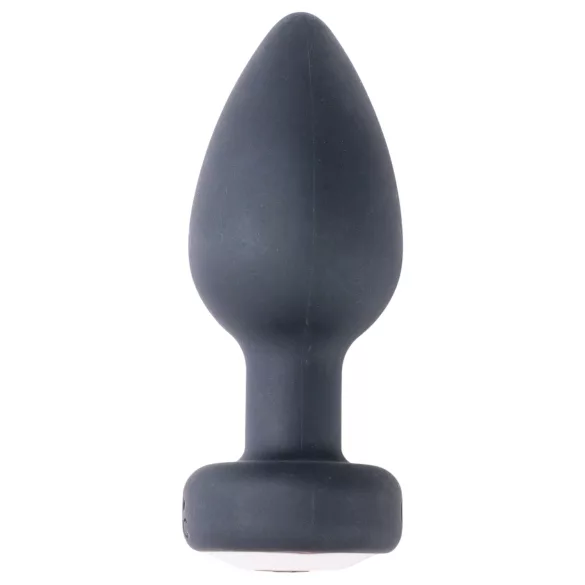 Desirel Easy Obsidian - vibrator anal wireless reîncărcabil - negru