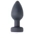 Desirel Easy Obsidian - vibrator anal wireless reîncărcabil - negru