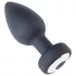 Desirel Easy Obsidian - vibrator anal wireless reîncărcabil - negru