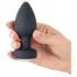 Desirel Easy Obsidian - vibrator anal wireless reîncărcabil - negru