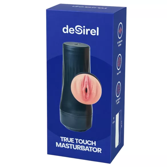 Desirel True Touch - masturbator vaginal realist cu vibrații