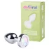 Desirel GlowPlug - dop anal luminos - mic - argintiu