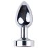 Desirel GlowPlug - plug anal luminos - mic (argintiu)