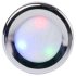 Desirel GlowPlug - plug anal luminos - mic (argintiu)