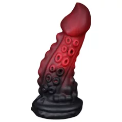 OgazR - dildo tentacul - 19cm - roșu