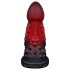 OgazR - Dildo tentaculă - 19cm (roșu)