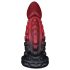OgazR - dildo tentacul - 19cm - roșu