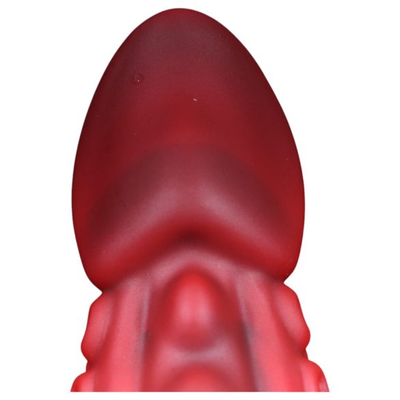 OgazR - dildo tentacul - 19cm - roșu