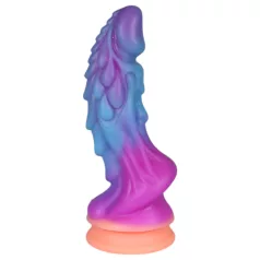 OgazR - dildo dragon luminos - 22 cm (mov-roz)