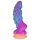 OgazR - dragon luminos dildo - 22cm (mov-roz)