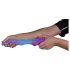 OgazR - dragon luminos dildo - 22cm (mov-roz)