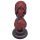 OgazR - dildo anal cu bile - 10,5 cm (negru)