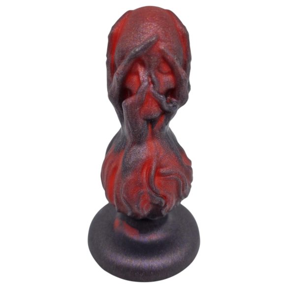 OgazR - dildo anal cu bile - 10,5 cm (negru)