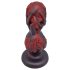 OgazR - dildo anal cu bile - 10,5 cm (negru)