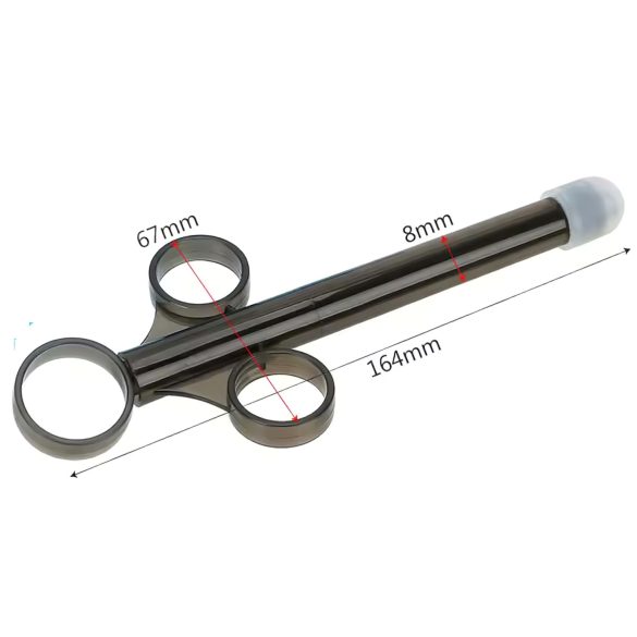 Lubrifiant dozator seringă - neagră