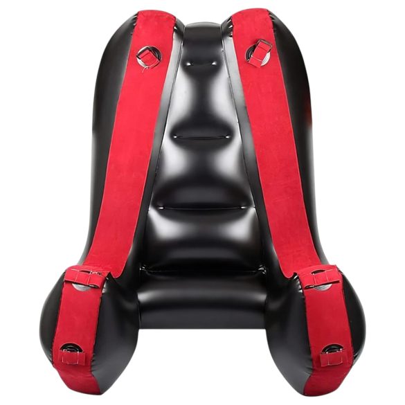Perna Magică - sofa gonflabilă pentru poziții intime (roșu)