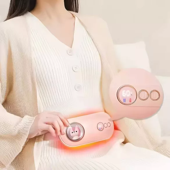 HappyPet Comfort - centură masaj menstrual - încălzire - roz