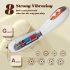 IntiGlow - Vibrator LED reîntinerire G-punct (alb) -