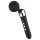 Curbat - vibrator masaj - reîncărcabil - negru