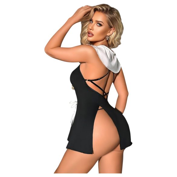 Călugăriță - costum erotic - negru - L