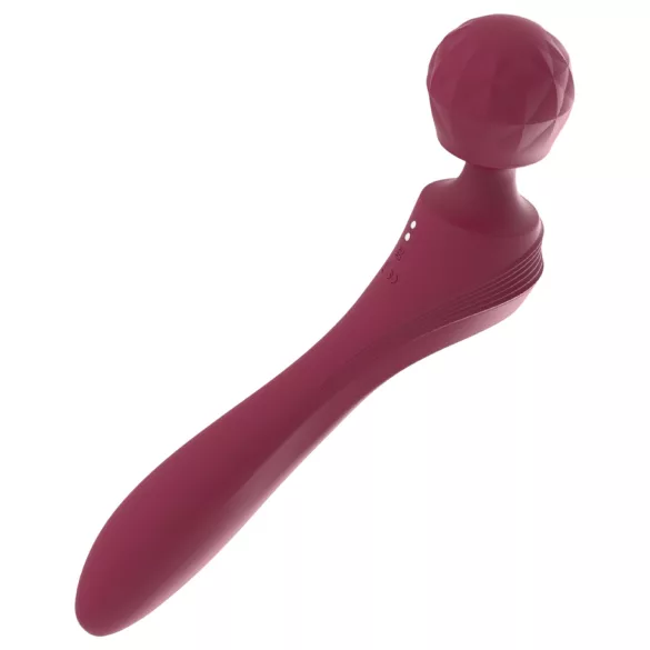 Lonely - vibrator masaj înclinat - roșu