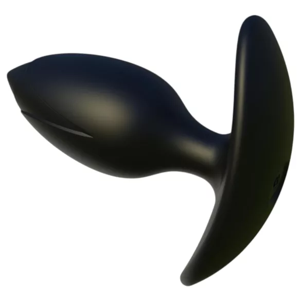 Kangvo - dop anal gonflabil magnetic cu bilă cu role (negru)