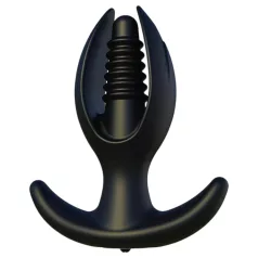 Kangvo - dop magnetic anal gonflabil, striat (negru)