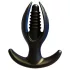 Kangvo - dop magnetic anal gonflabil, striat (negru)