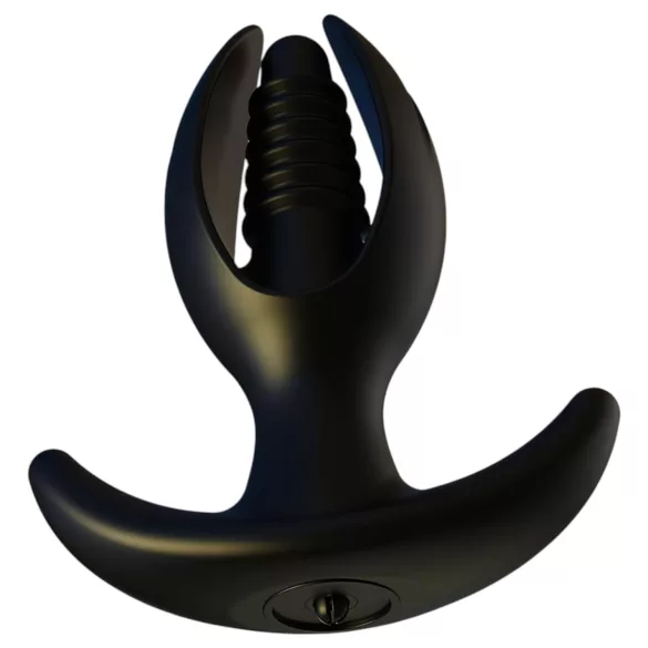 Kangvo - dop magnetic anal gonflabil, striat (negru)
