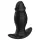 Kangvo - dildo gonflabil din silicon cu magnet (negru)