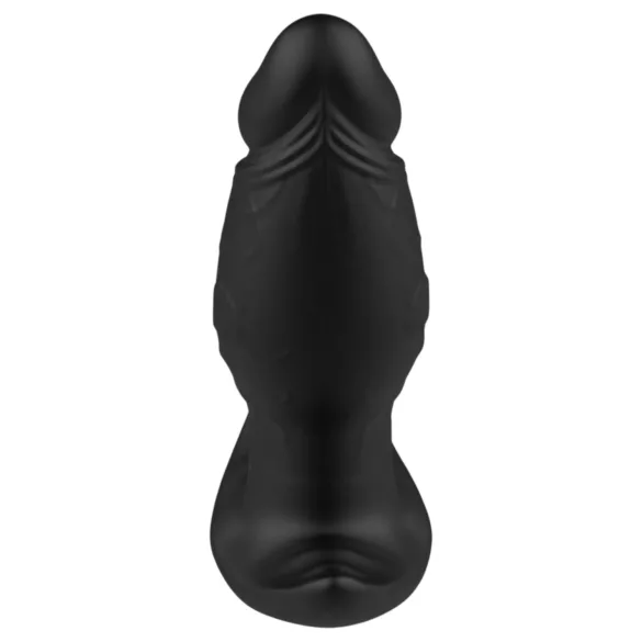 Kangvo - dildo fantezie mare, gonflabil și magnetic (negru)