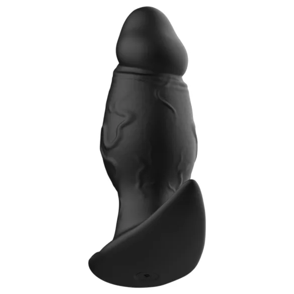 Kangvo - dildo fantezie mare, gonflabil și magnetic (negru)