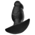 Kangvo - dildo fantezie mare, gonflabil și magnetic (negru)