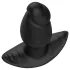 Kangvo - dildo fantezie mare, gonflabil și magnetic (negru)